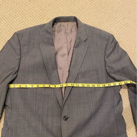 HUGO BOSS Tailored Vintage Classic Gray Men's Blazer Size 42L - Picture 2 of 13